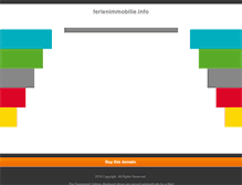 Tablet Screenshot of ferienimmobilie.info